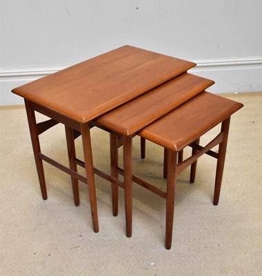Lot 1223 - SVENDBORG; a nest of three mid 20th century...