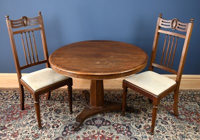 Lot 2760 - A Victorian mahogany tilt-top breakfast table...