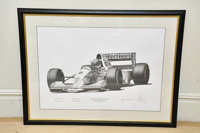 Lot 1007 - ALAN STAMMERS; a signed limited edition print,...