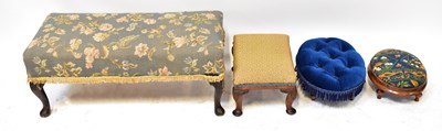 Lot 26 - Four late 19th/early 20th century upholstered...