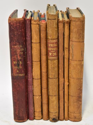 Lot 321 - PORT OF LIVERPOOL; eight leather-bound ledgers,...