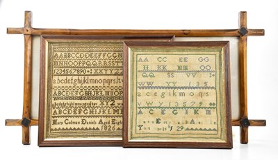 Lot 1551 - An early 19th century sampler work by Mary...