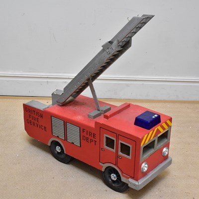 Lot 1643 - A modern painted wood and composition model of...