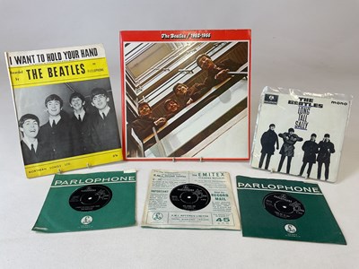 Lot 1870 - THE BEATLES; records, one LP, The Beatles 1962-...