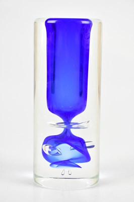 Lot 111 - A contemporary Skrdlovice Czech glass vase of...