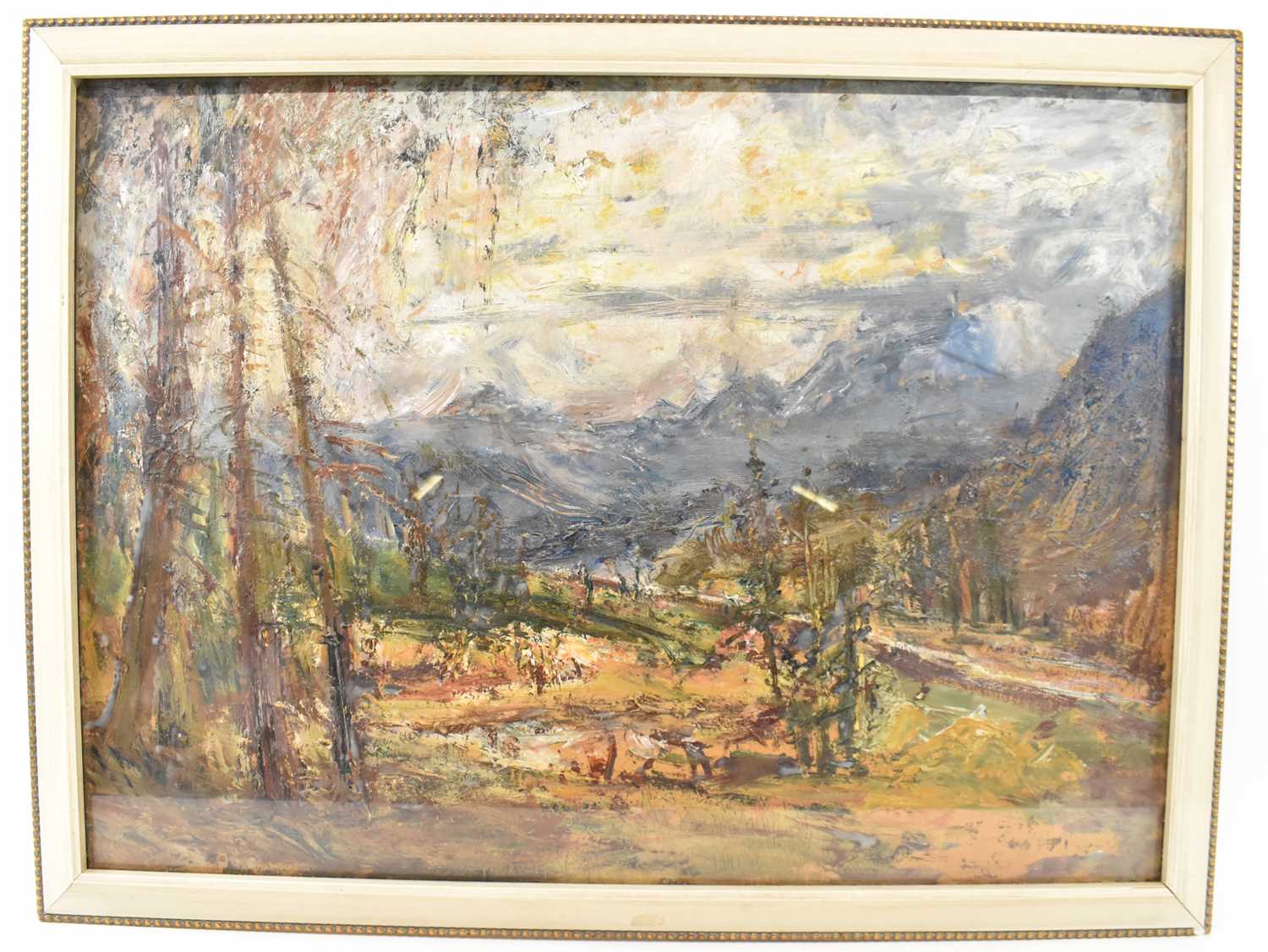 Lot 155 - HANS HEIDER (1861-1947); oil on board,...