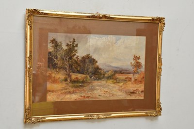 Lot 1684 - ALBERT POLLITT; watercolour, figures with...