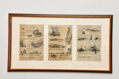 Lot 1666 - WILLIAM LIONEL WYLLIE (1851-1931); pencil...