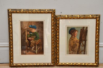 Lot 1682 - SCOTTISH SCHOOL; two unattributed watercolours...