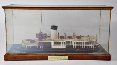 Lot 260a - ROYAL DAFFODIL; a cased scratch-built model of...