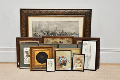 Lot 1667 - A collection of sixteen decorative prints,...