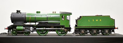 Lot 995 - A good scratch built live steam locomotive and...