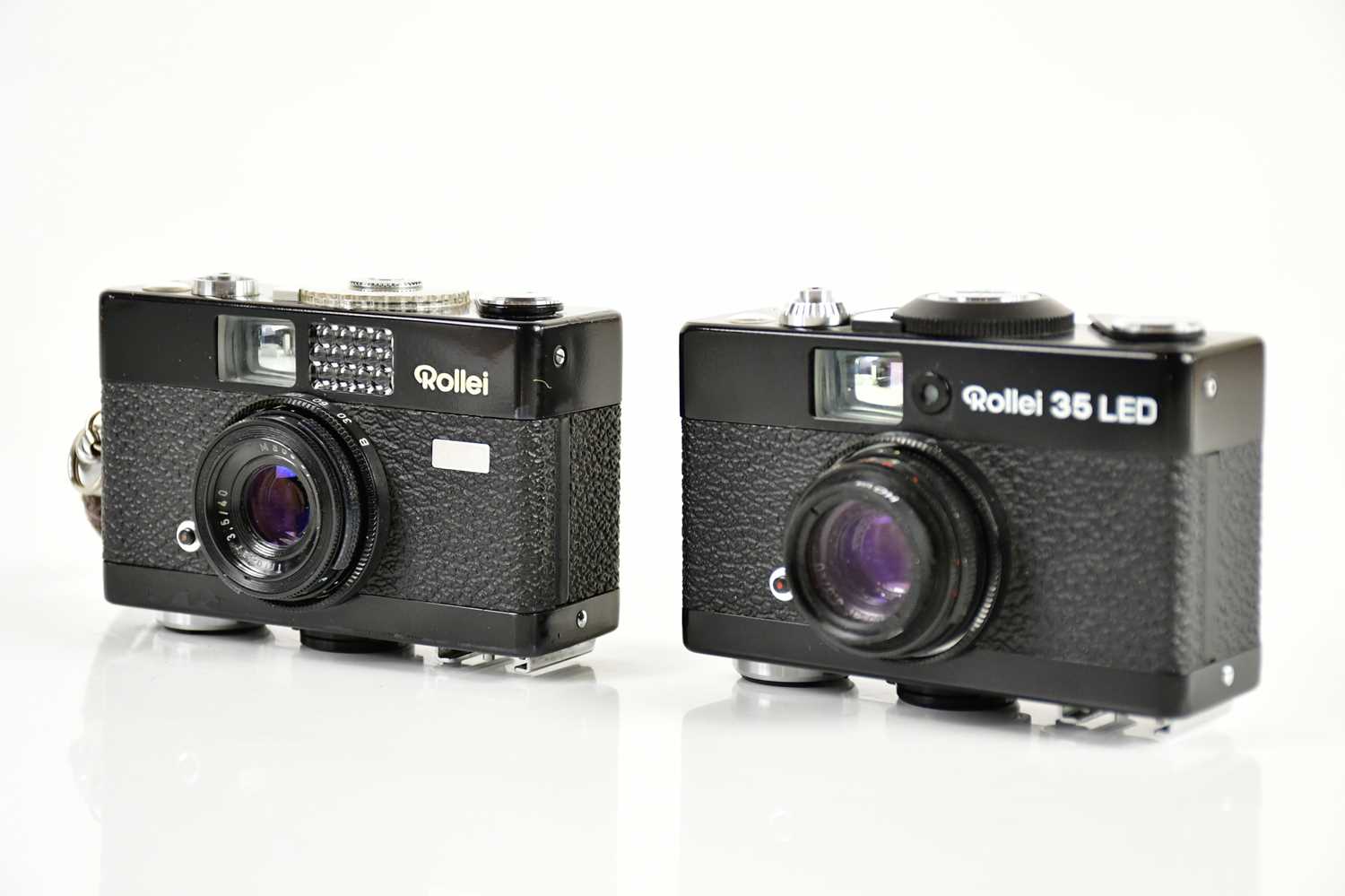 Lot 2669 - ROLLEI, two Rollei 35mm cameras, comprising a...