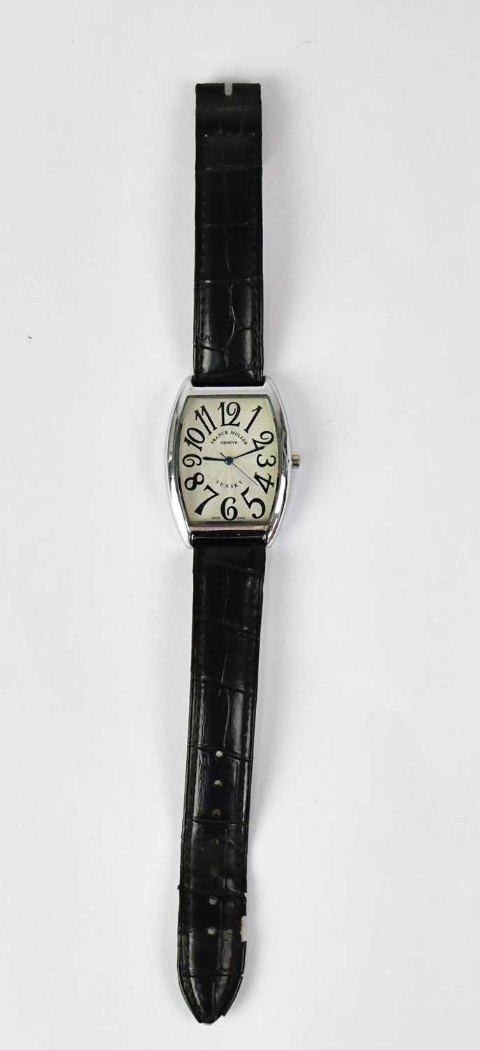 Lot 815 - FRANCK MULLER; a Cintree Curvex 'Sunset'...