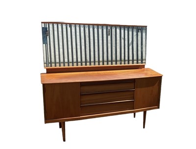 Lot 54 - AUSTIN SUITE; a mid century teak dressing...