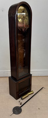 Lot 661 - A 19th century mahogany cased regulator...