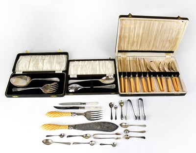 Lot 528 - A collection of silver-plated items to include...