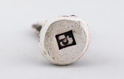 Lot 563 - ROB PARR; a small earthenware sculpture of a...