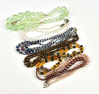 Lot 874 - CHRISTIAN DIOR; a 1959 vintage double strand...