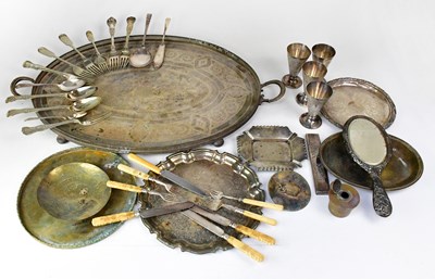 Lot 529 - A mixed lot of silver-plated items, to include...