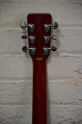 Lot 1618 - HONDO; a model H 180A acoustic guitar, with...