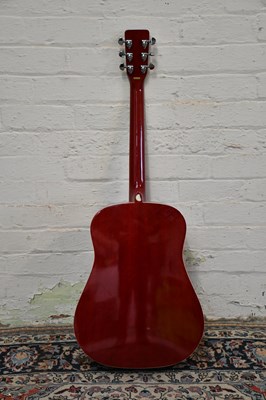 Lot 1618 - HONDO; a model H 180A acoustic guitar, with...