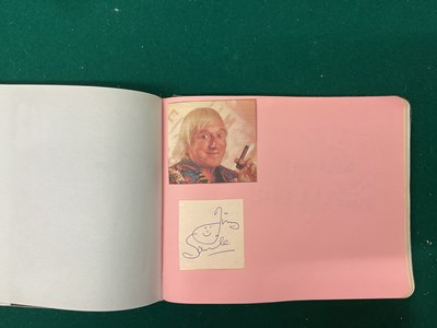 Lot 1524 - The quite extraordinary album of autographs...