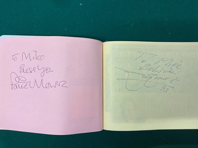 Lot 1524 - The quite extraordinary album of autographs...
