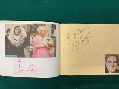 Lot 1524 - The quite extraordinary album of autographs...
