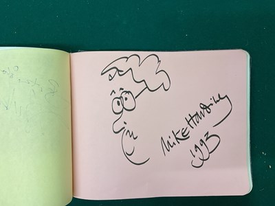 Lot 1524 - The quite extraordinary album of autographs...