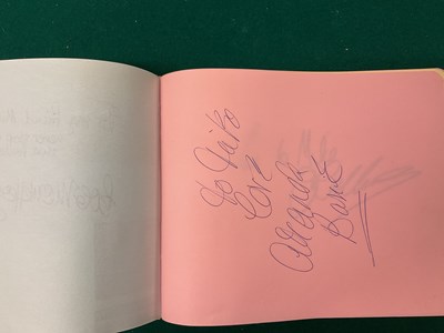 Lot 1524 - The quite extraordinary album of autographs...