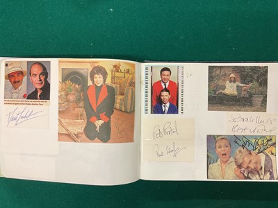 Lot 1524 - The quite extraordinary album of autographs...