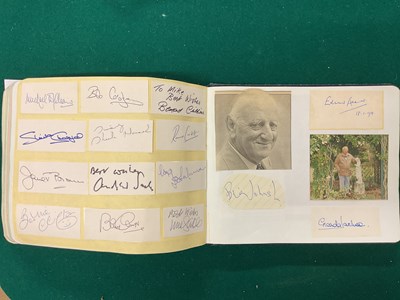 Lot 1524 - The quite extraordinary album of autographs...