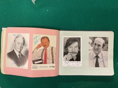 Lot 1524 - The quite extraordinary album of autographs...