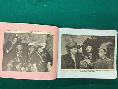 Lot 1524 - The quite extraordinary album of autographs...