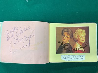 Lot 1524 - The quite extraordinary album of autographs...