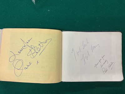 Lot 1524 - The quite extraordinary album of autographs...