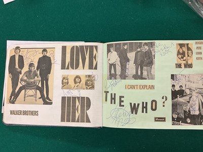 Lot 1524 - The quite extraordinary album of autographs...