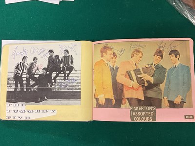 Lot 1524 - The quite extraordinary album of autographs...