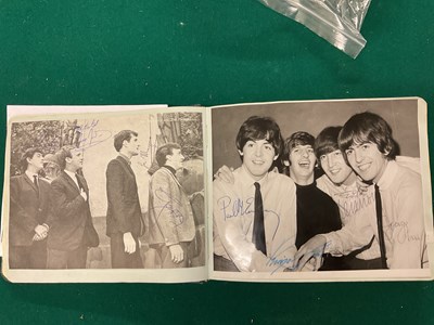 Lot 1524 - The quite extraordinary album of autographs...
