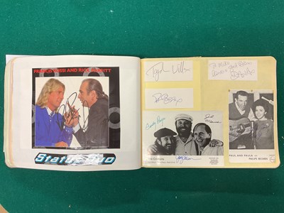 Lot 1524 - The quite extraordinary album of autographs...