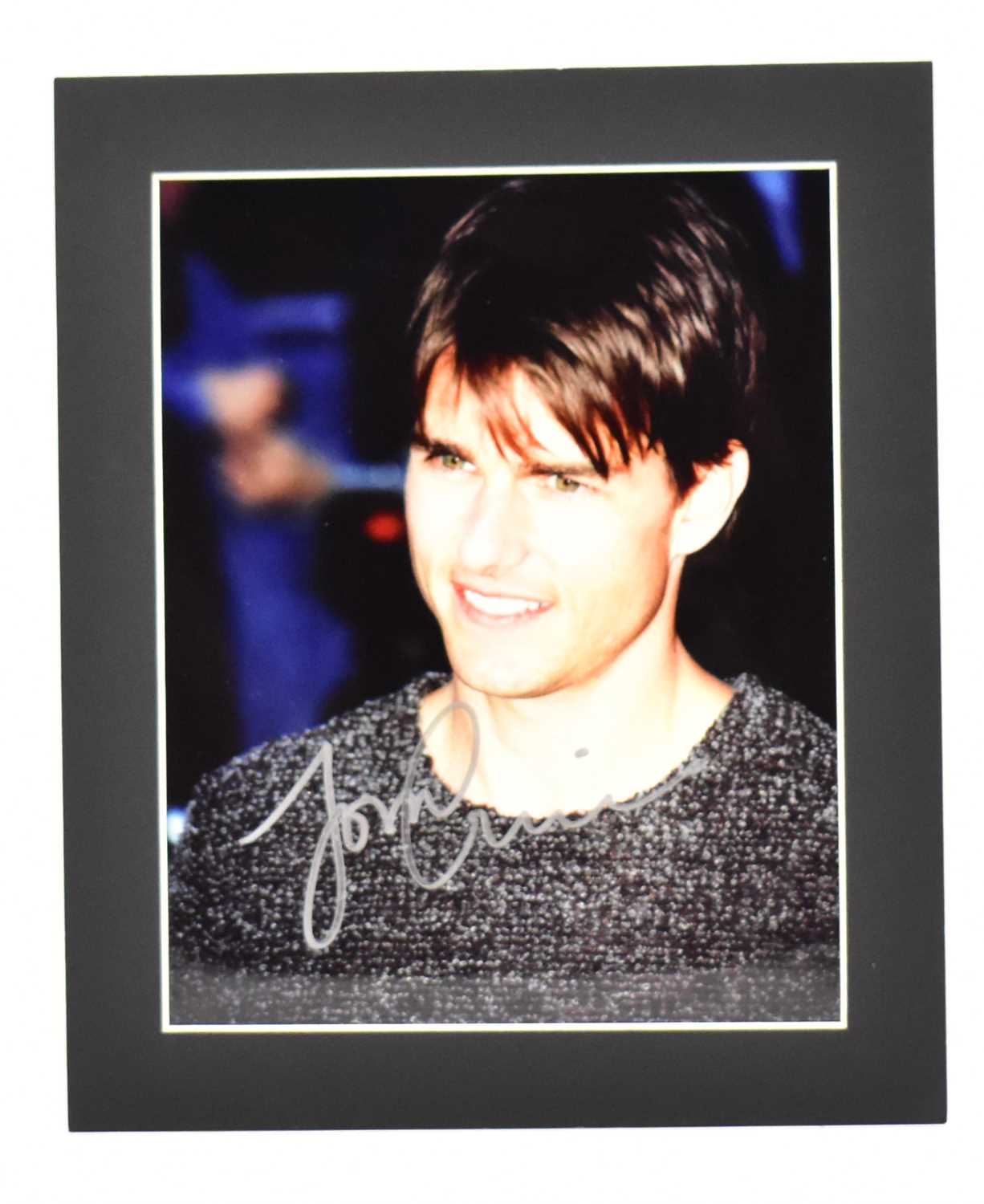 Lot 1729 - TOM CRUISE; a signed photo depicting Tom...
