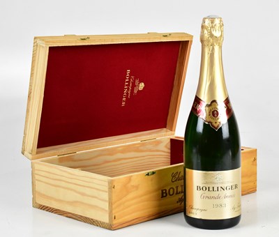 Lot 761 - CHAMPAGNE; a single bottle of Bollinger Grande-...