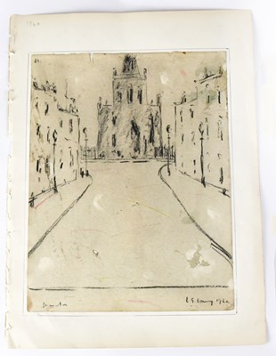 Lot 445 - LAURENCE STEPHEN LOWRY RBA RA (1887-1976);...