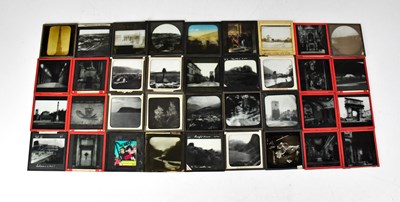 Lot 213 - A collection of magic lantern slides, mainly...