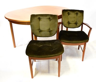 Lot 6 - MCINTOSH; a mid-20th century teak extending...
