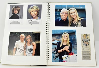 Lot 1641 - A large and impressive autograph album...