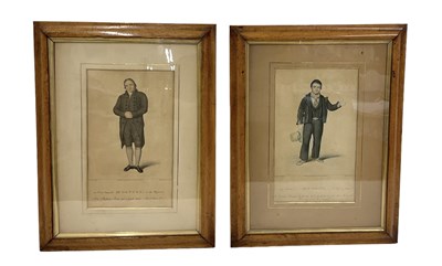 Lot 327 - A pair of 19th century maple framed prints of '...