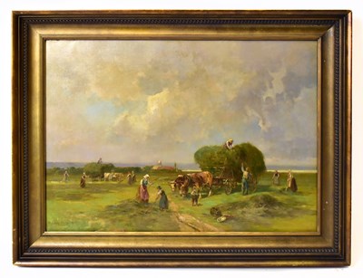 Lot 368 - KARL ADAM HEINISCH (1847-1923); oil on canvas,...