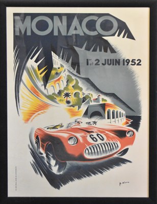 Lot 413 - AUTOMOBILIA; a motorsports interest Monaco...